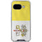 Vatican City Flag Distressed Google Pixel 9a Clear Case